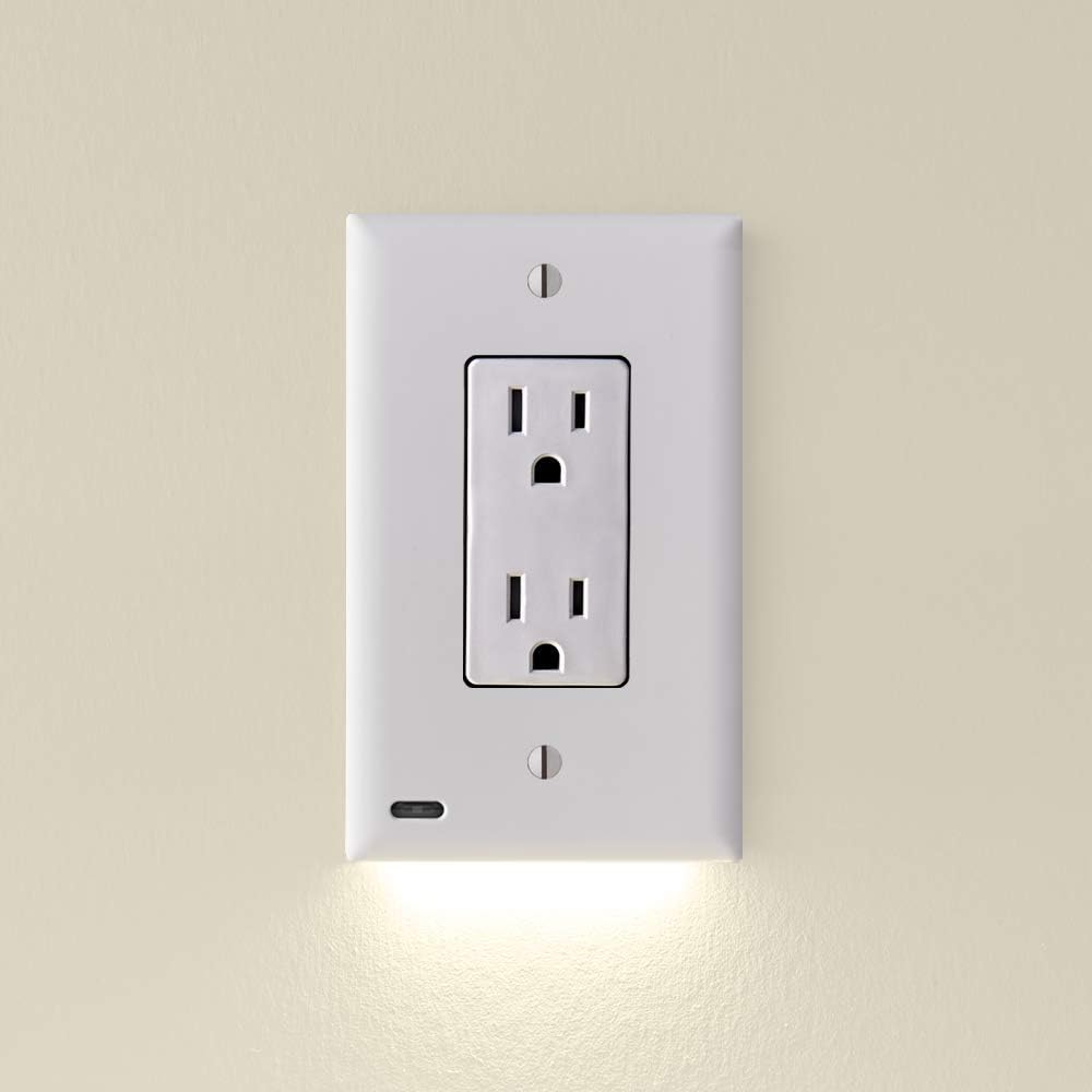 SnapPower 2 Pack GuideLight 2 for Outlets [for Standard Decor, NOT