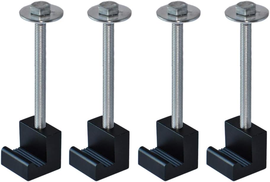 Newace Truck Tool Box Mouting Kit Pickup Toolbox Tie Downs Aluminum