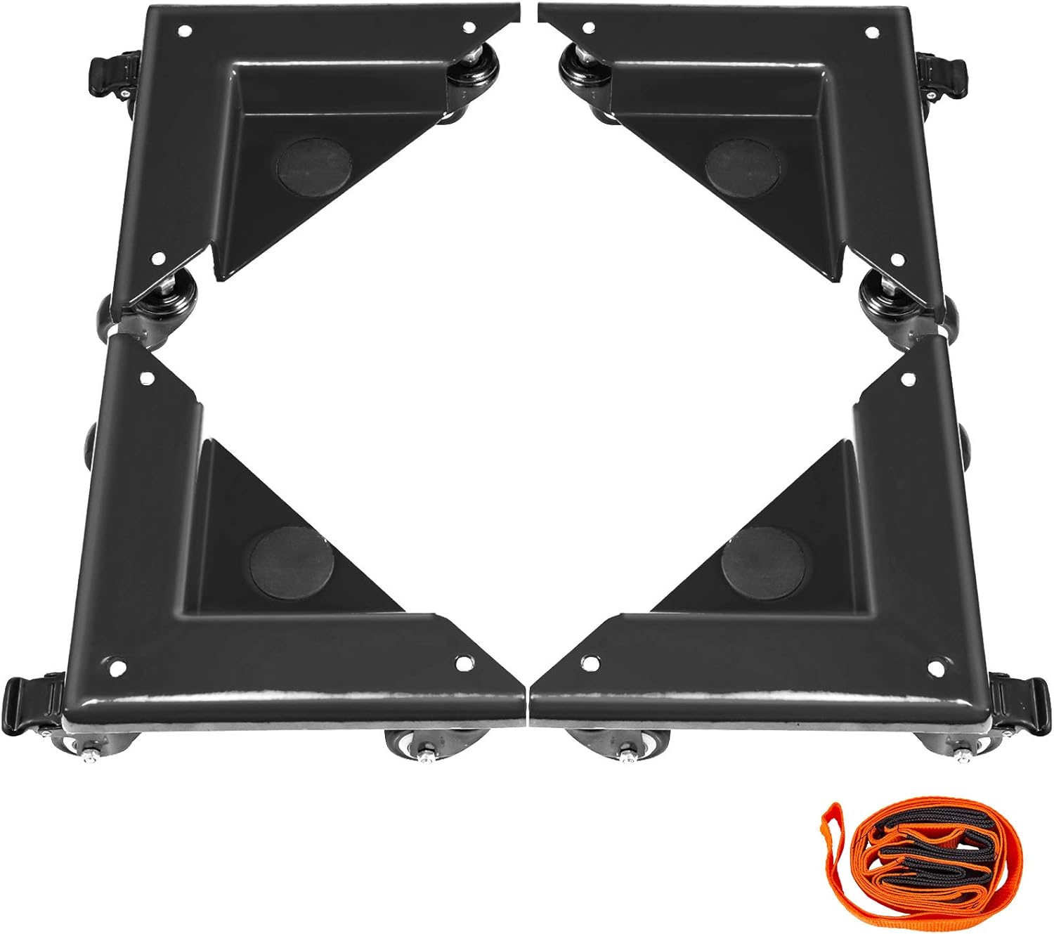 BestEquip Furniture_Dolly_Black Safe Dolly 3 Wheel (1 Locking
