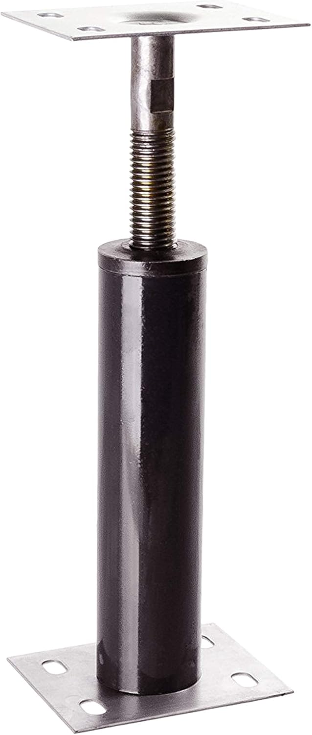 Buildworx TelOPost Adjustable Floor Jack Post 15 Gauge Size Range 1