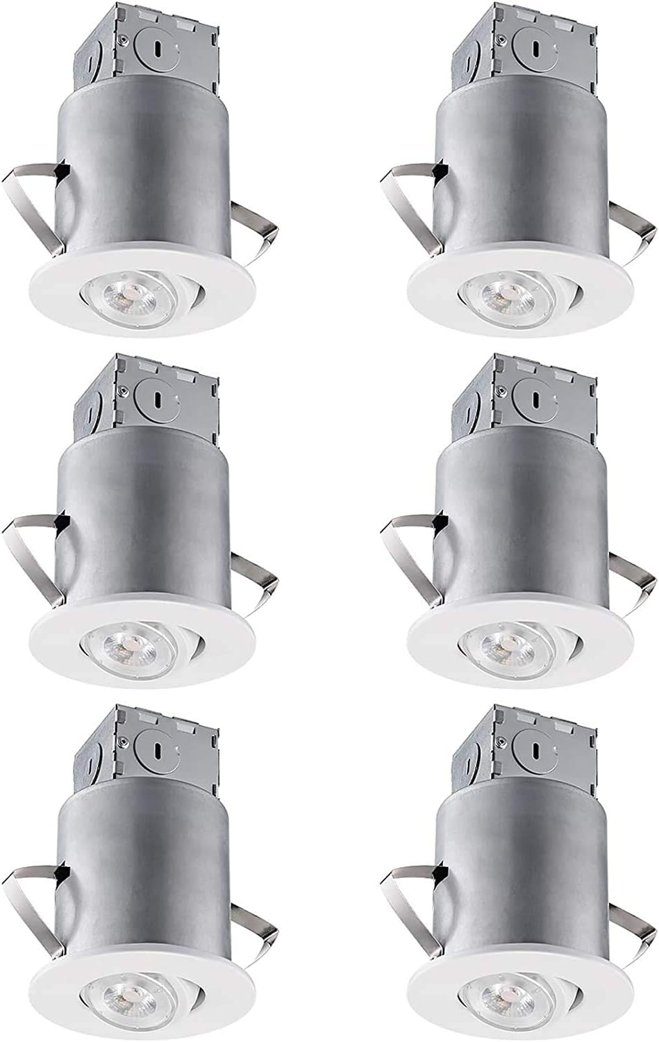 TorchStar Gimbal Recessed Lighting Kit, 3 Inch Air Tight IC Rated