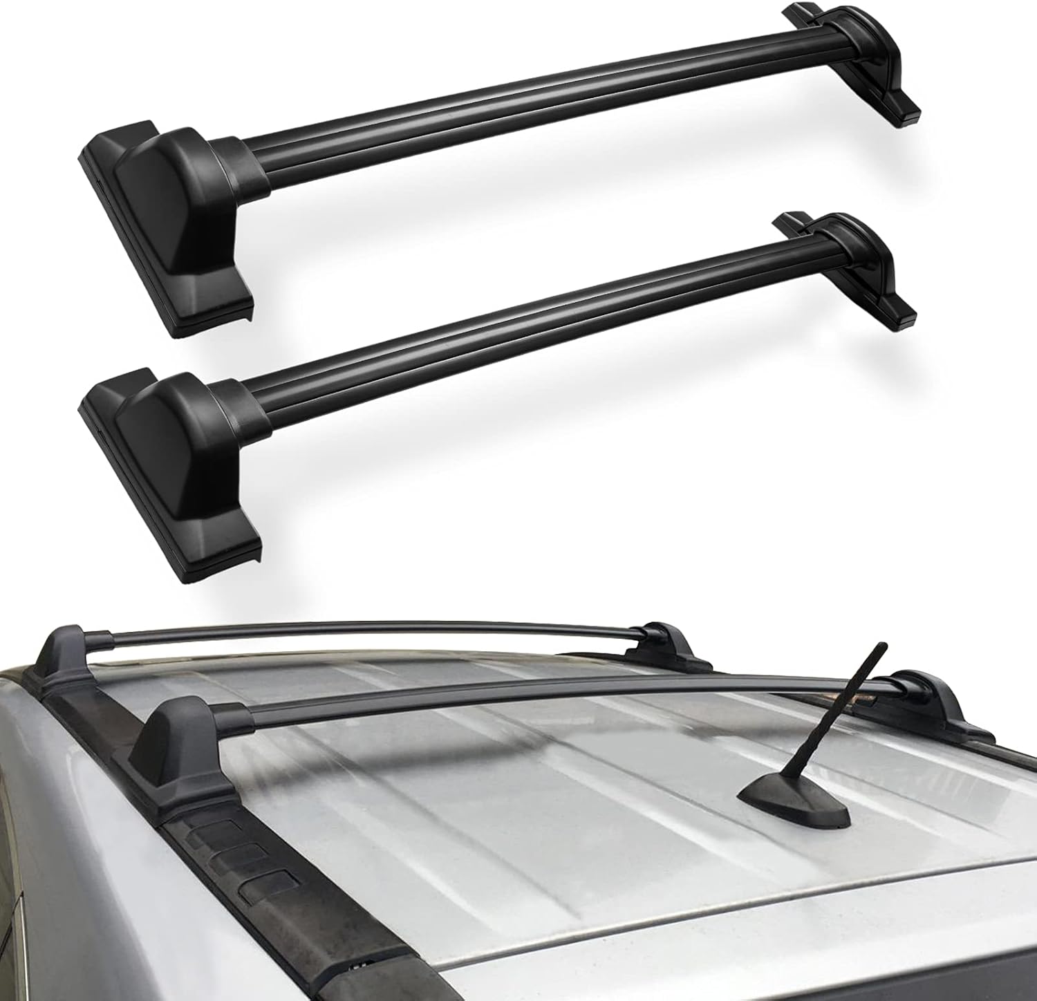 KYX Roof Rack Cross Bars for 20072011 CRV, Aero Aluminum Crossbars
