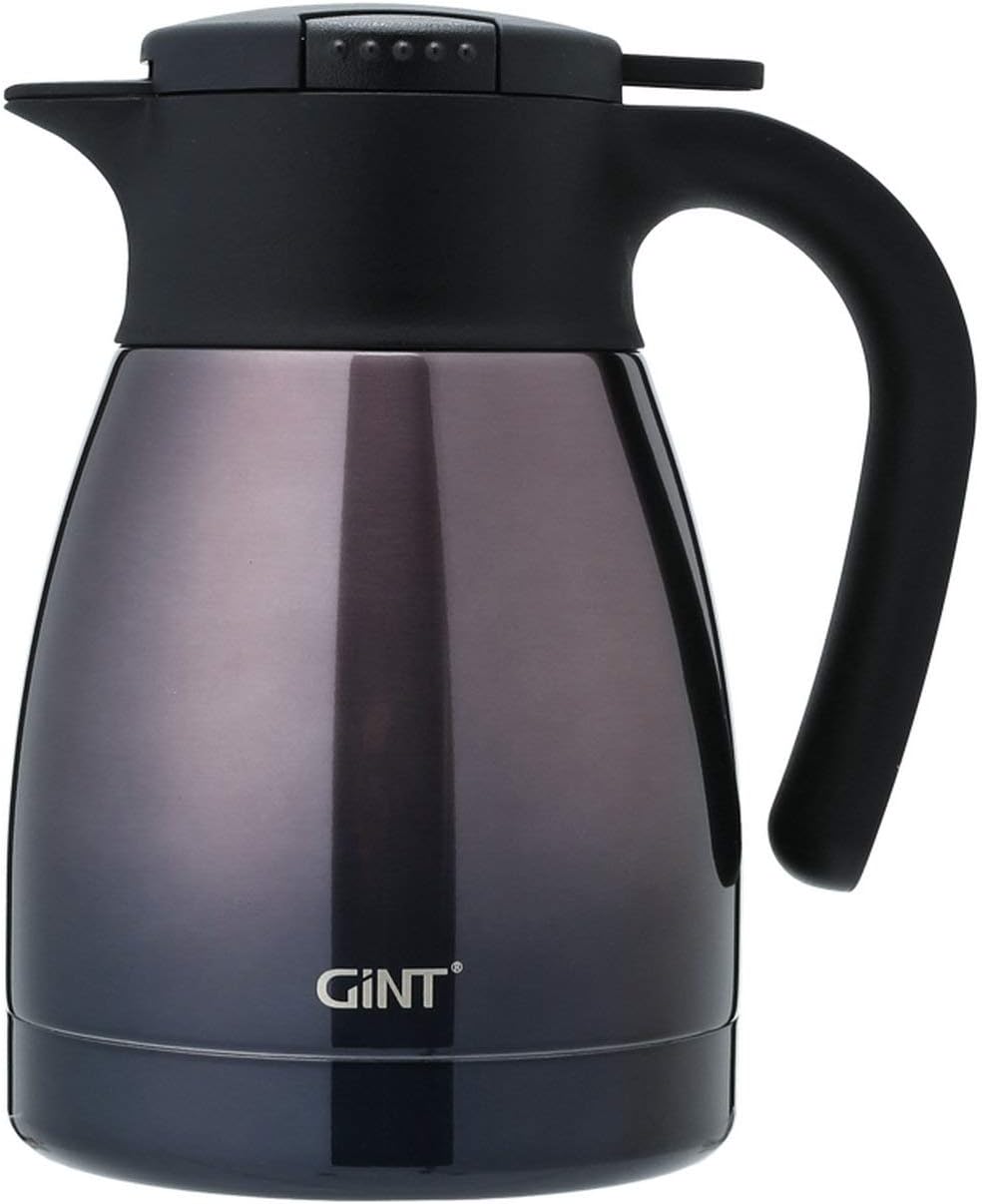 GiNT iSH09M997893mn Stainless Steel Thermal Coffee Carafe with Lid