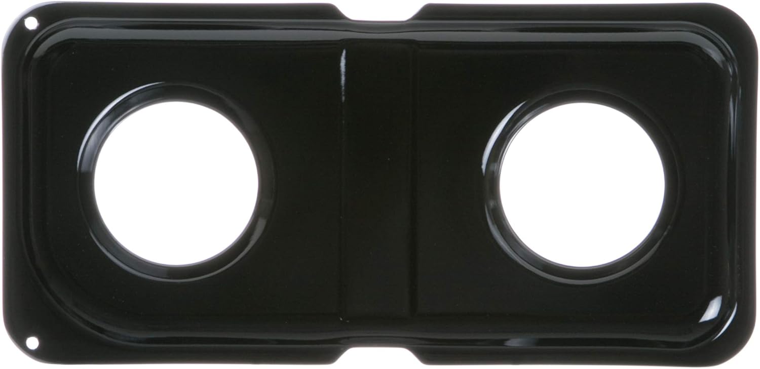 General Electric GE WB34K10010 Genuine OEM Porcelain Double Drip Pan