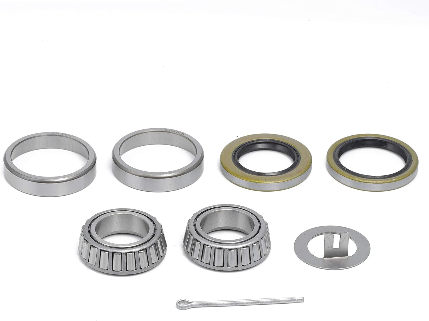 QJZ [1 Set] 20002200 lbs Trailer Axle Bearing Kit fits EZ Lube Spindle