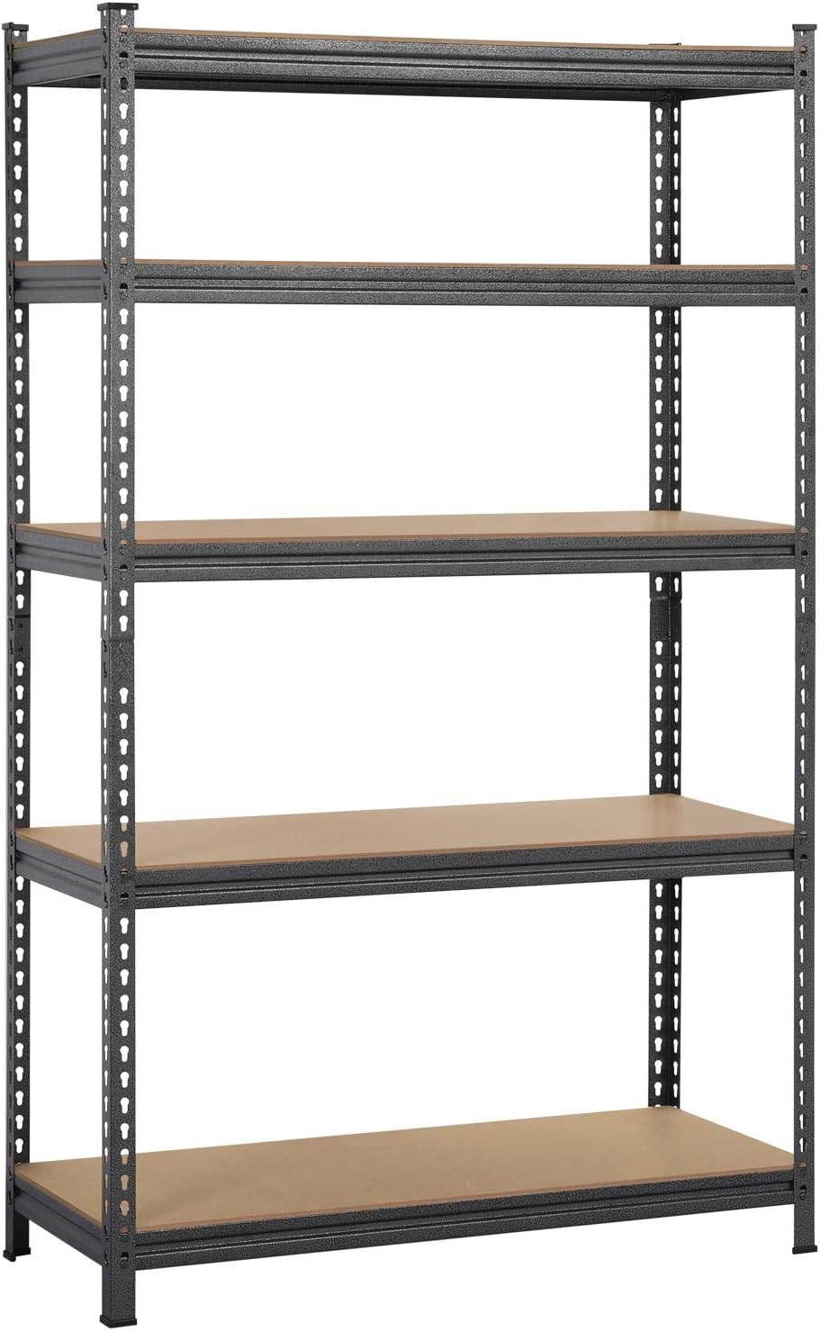 Yaheetech 5Tier Heavy Duty Garage Shelf Steel Metal Storage Adjustable