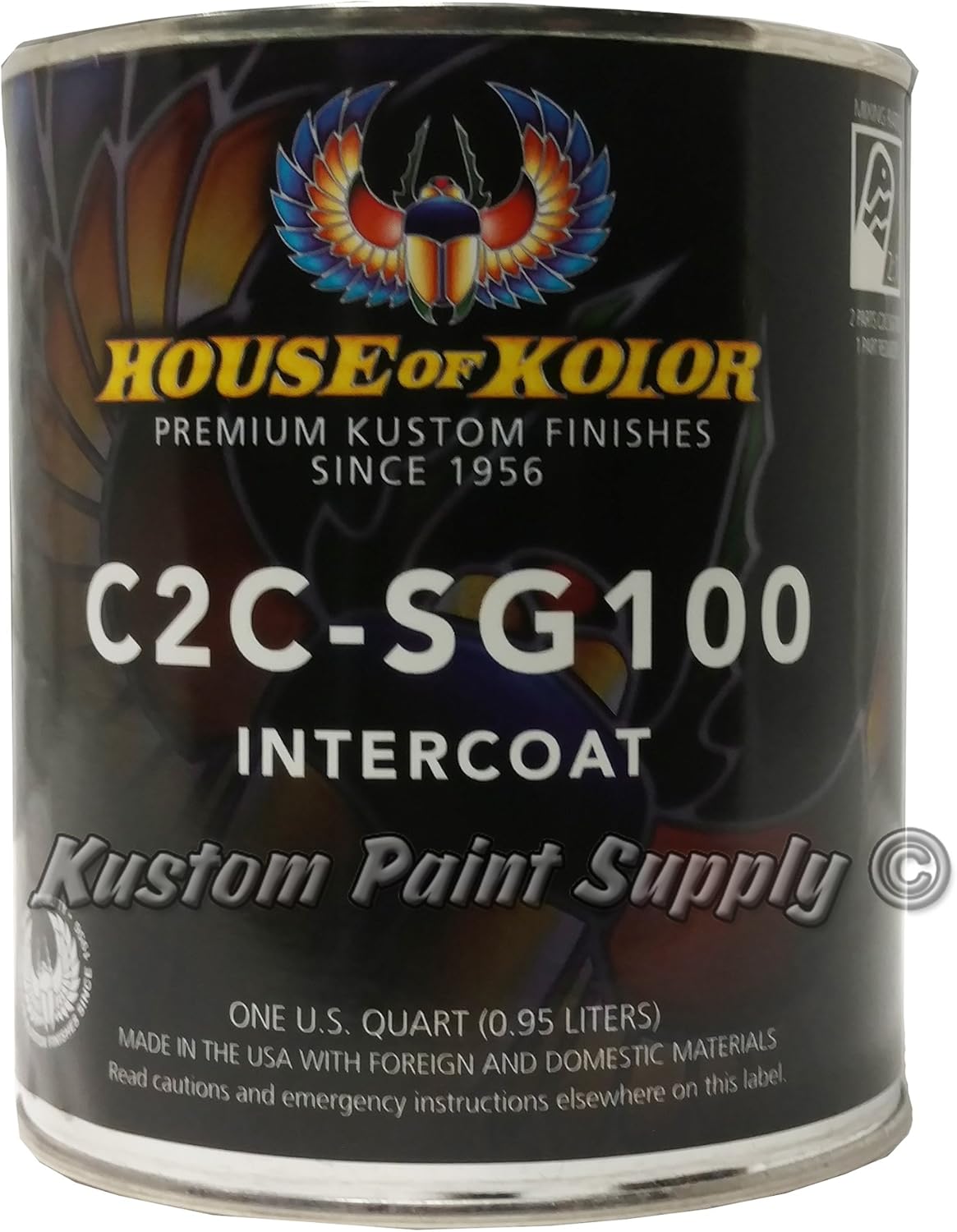 House of Kolor C2CSG100 Shimrin Intercoat Clear 1 Quart